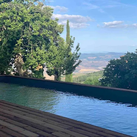Podere Piccini With Pool In Val D'orcia-tuscany Villa